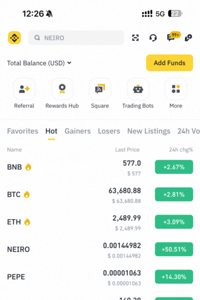 Tutorial: pagar por Binance Pay y escribir la nota